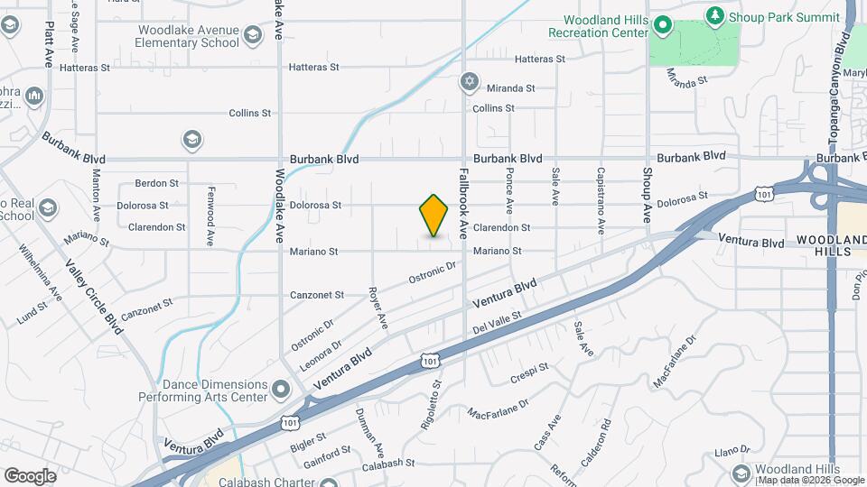 22841 Mariano St Map and Location Details