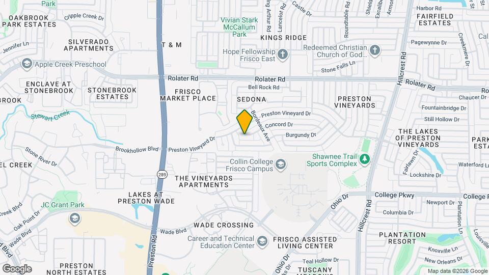 9701 Concord Dr Map and Location Details