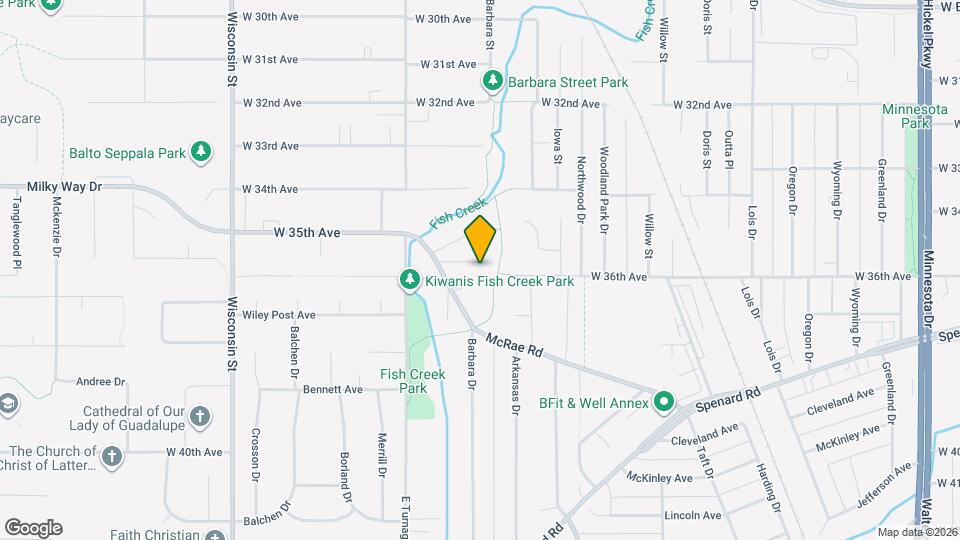 2510 Abbey Ln Map and Location Details