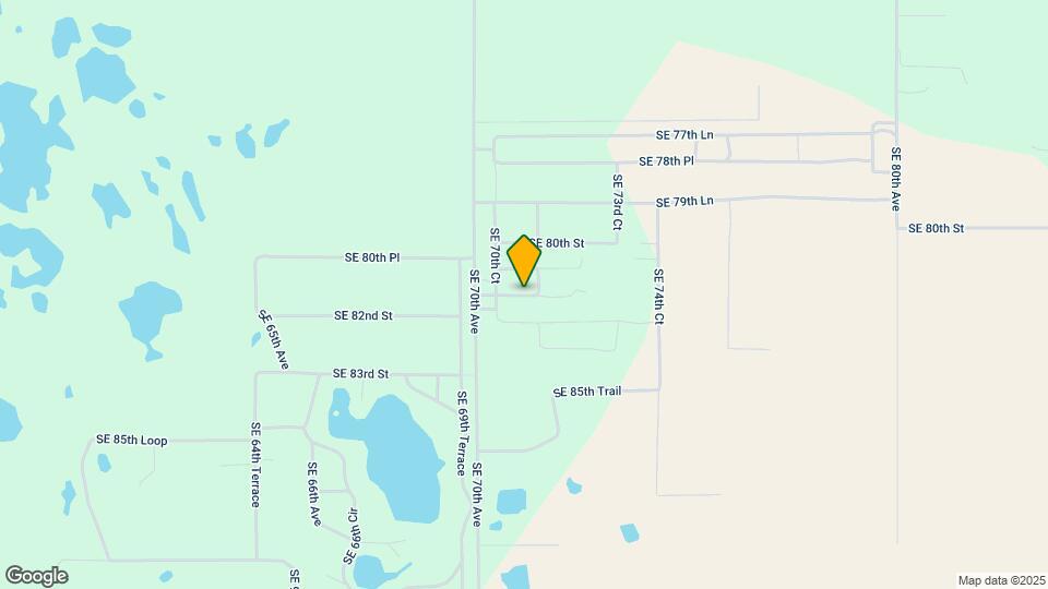 7164 SE 81st Pl Map and Location Details