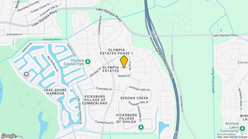 2811 Eros Ln Map and Location Details