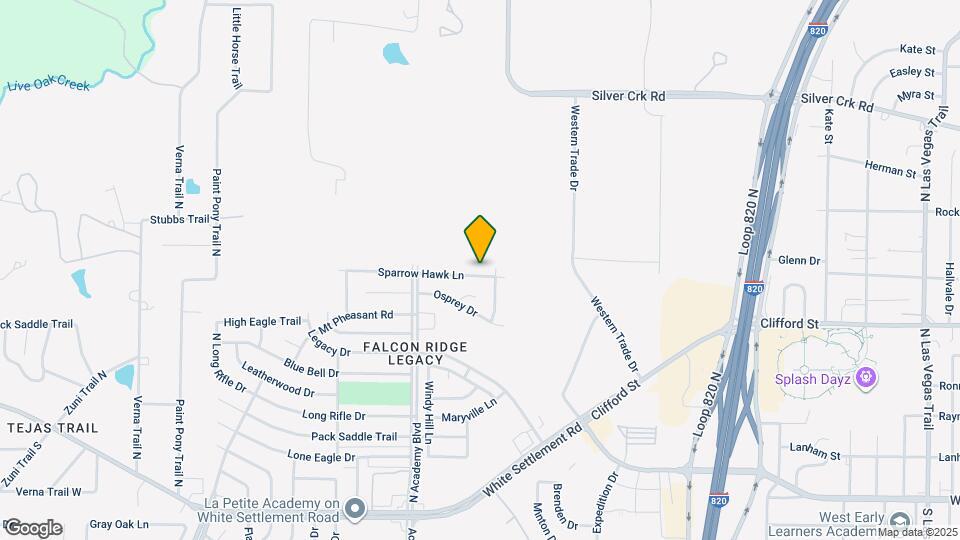 9812 Sparrow Hawk Ln Map and Location Details
