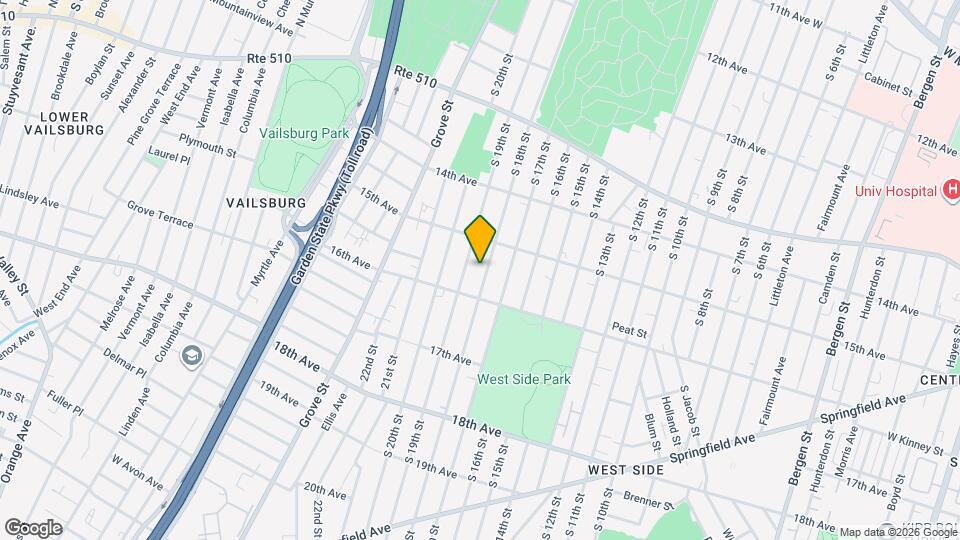 535 S 18th St, Unit 1 Mapa y Detalles de la Ubicación