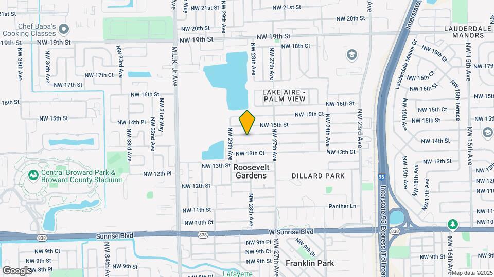 2808-2810 NW 14th Ct Map and Location Details