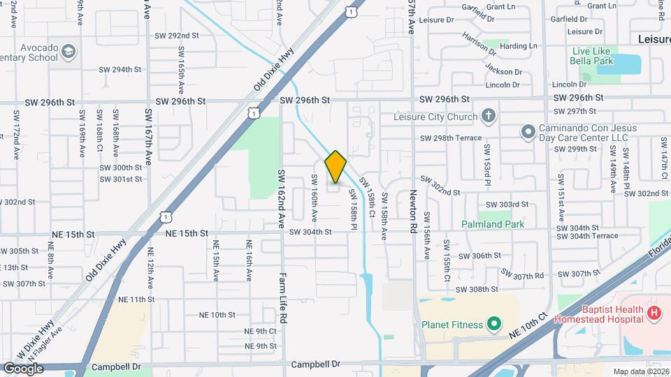 30162 SW 159th Ave Map and Location Details