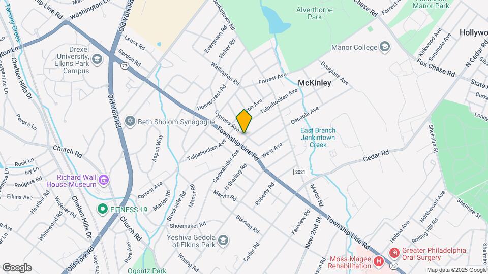 114 Cadwalader Ave, Unit 1 Mapa y Detalles de la Ubicación