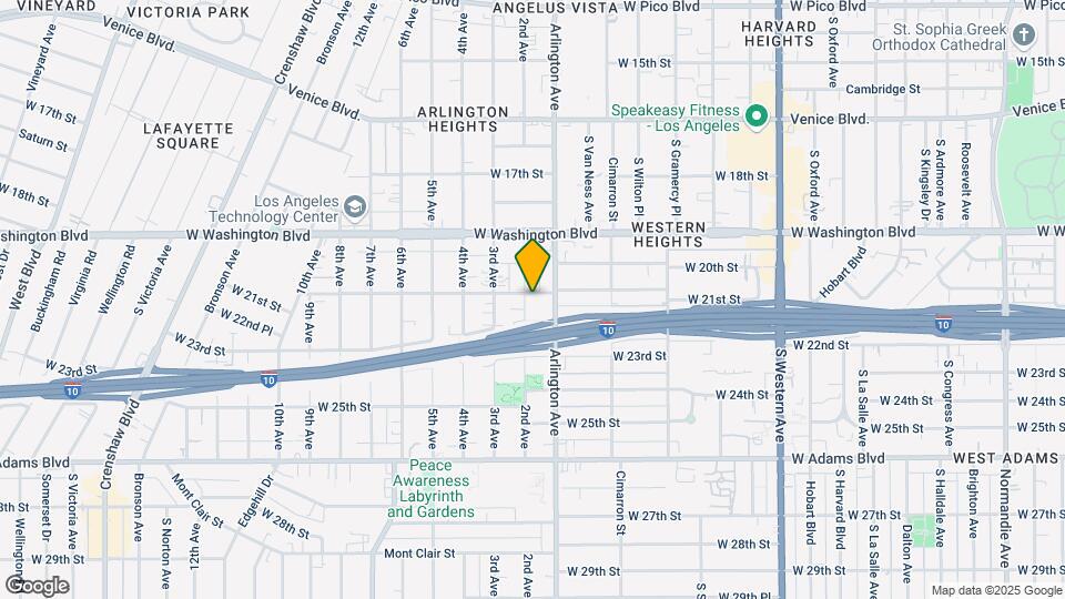 2526 W 21st St Map and Location Details