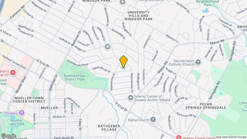 5300 Middale Ln Map and Location Details