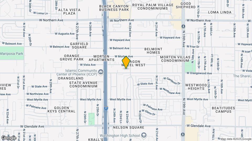 2324-2330 W Orangewood Ave Map and Location Details