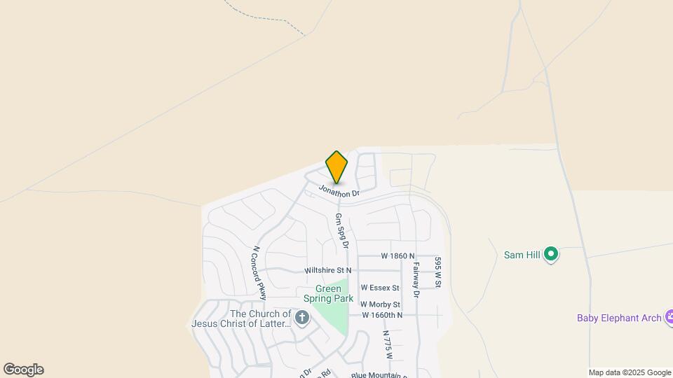 2128 Montagna St Map and Location Details