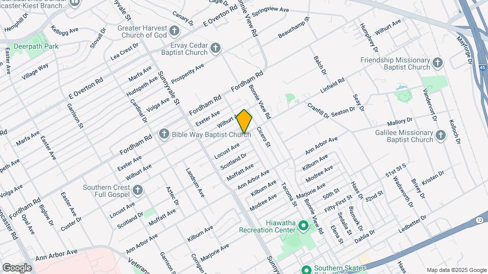 2781 Locust Ave Map and Location Details