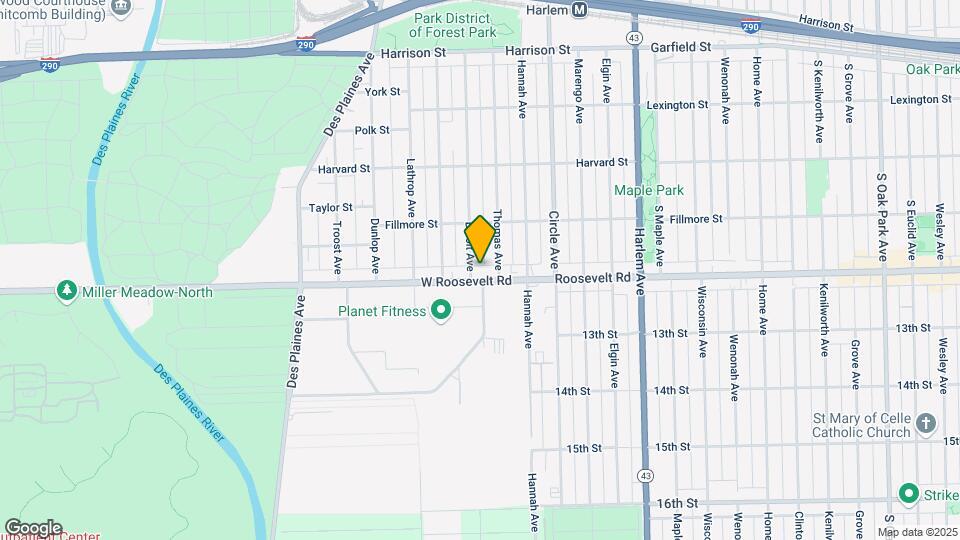 7441-7445 Roosevelt Rd Mapa y Detalles de la Ubicación