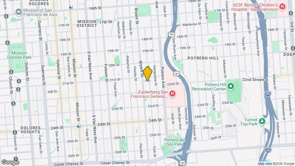 940 York St, Unit 940 Map and Location Details