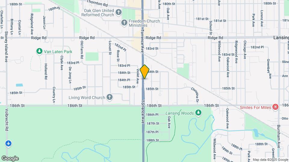 18429 Torrence Ave Map and Location Details