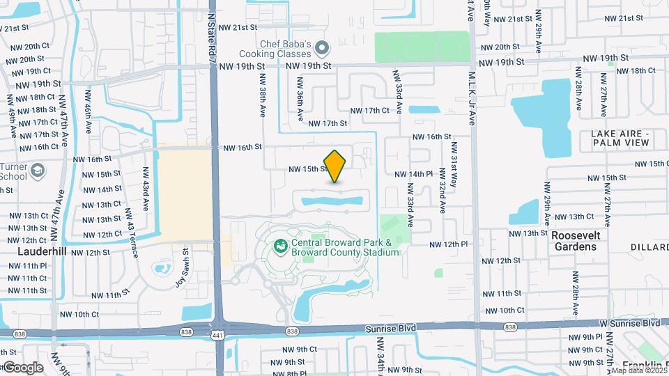 3503 NW 14th Ct Map and Location Details