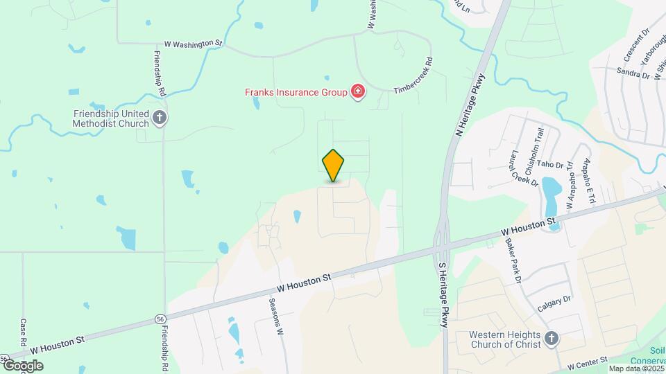 3704 Spring Run Dr Map and Location Details