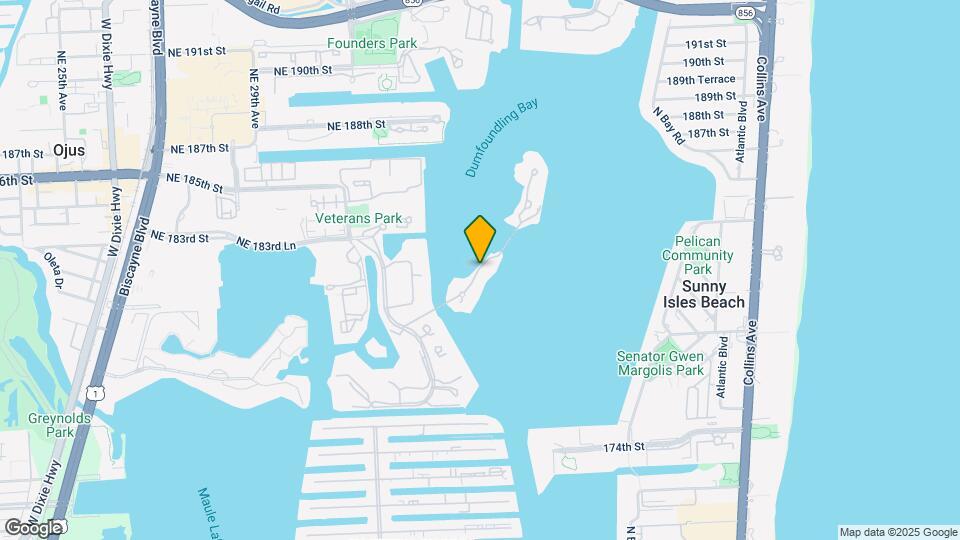 5000 Island Estates Dr Map and Location Details