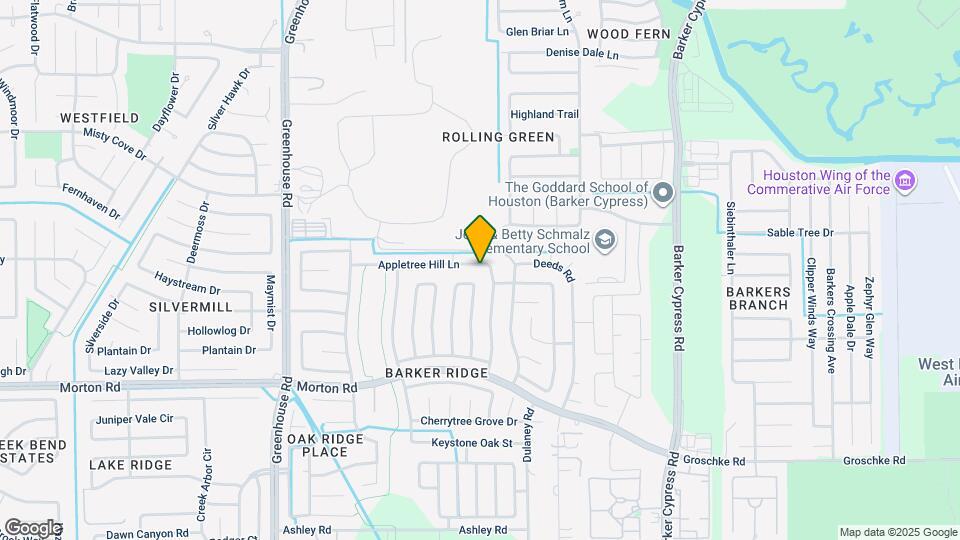 18711 Appletree Hill Ln Map and Location Details