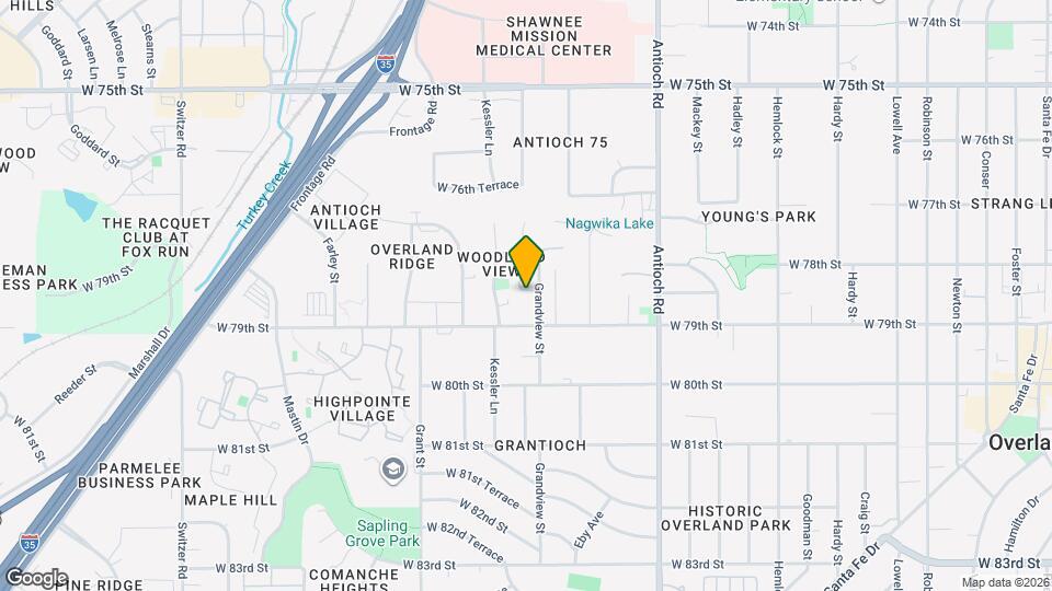 9184 W 78th Terrace Map and Location Details