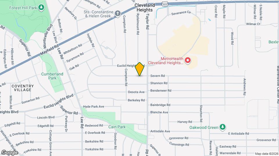 3430 Beechwood Ave Map and Location Details
