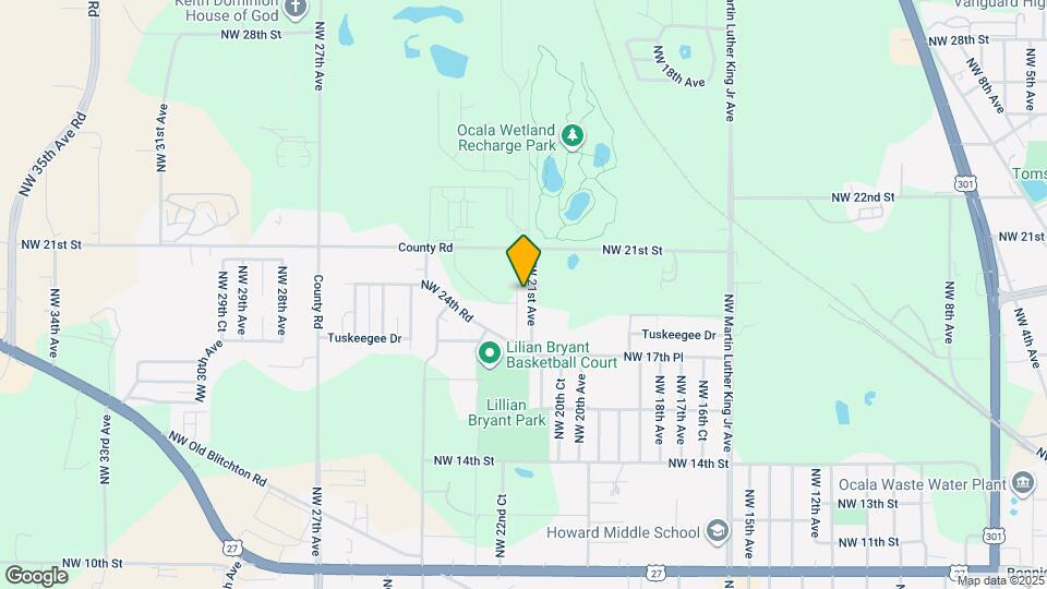 1954 NW 21st Ave Map and Location Details