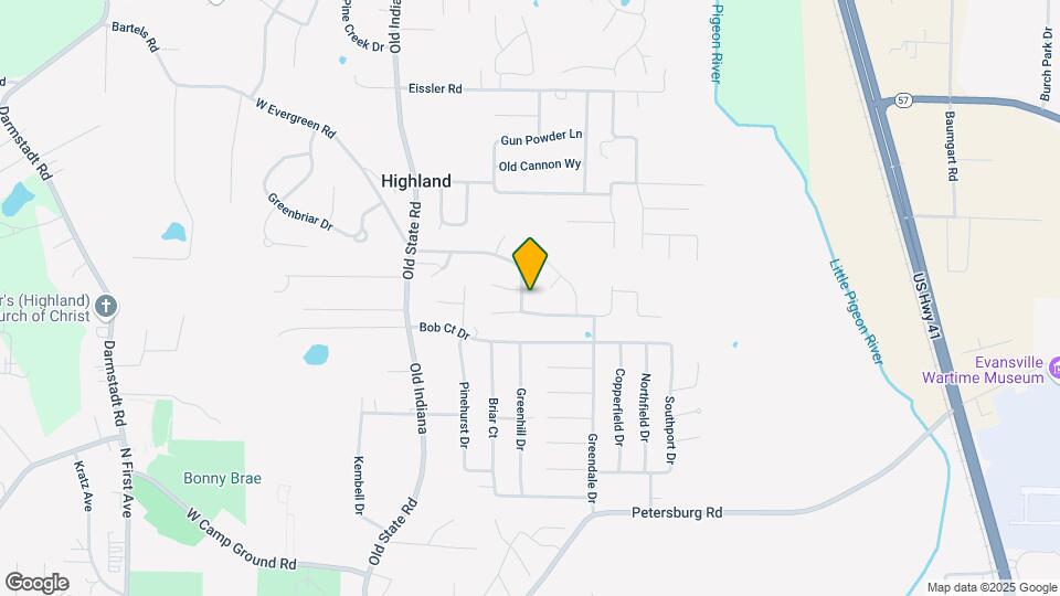 7131 Greenlake Dr Map and Location Details