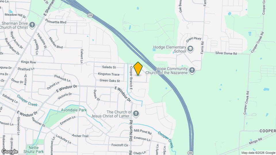 2512 Chaparral Ct Map and Location Details