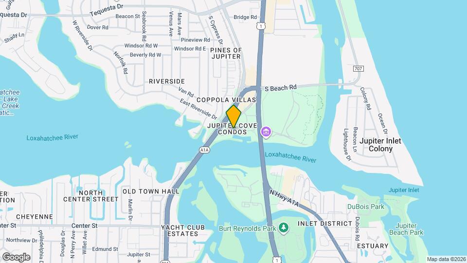 1648 Jupiter Cove Dr, Unit 609b Map and Location Details