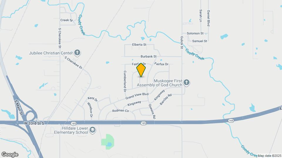 516 Warwick Dr Mapa y Detalles de la Ubicación