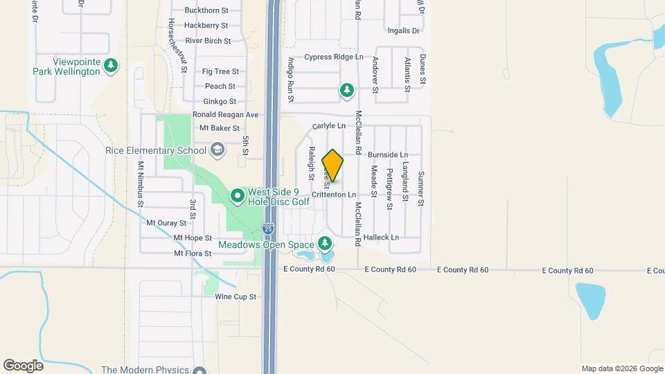 Beautiful 3 bed 3 Bath Ranch-Style Home in Wellington! Map and Location Details