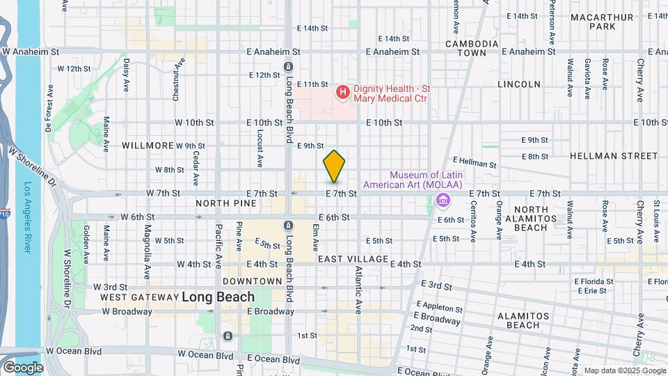 701 Linden Ave Map and Location Details