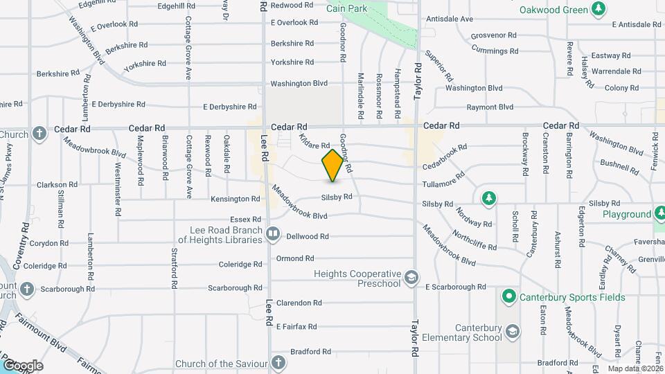 3302 Tullamore Rd Map and Location Details