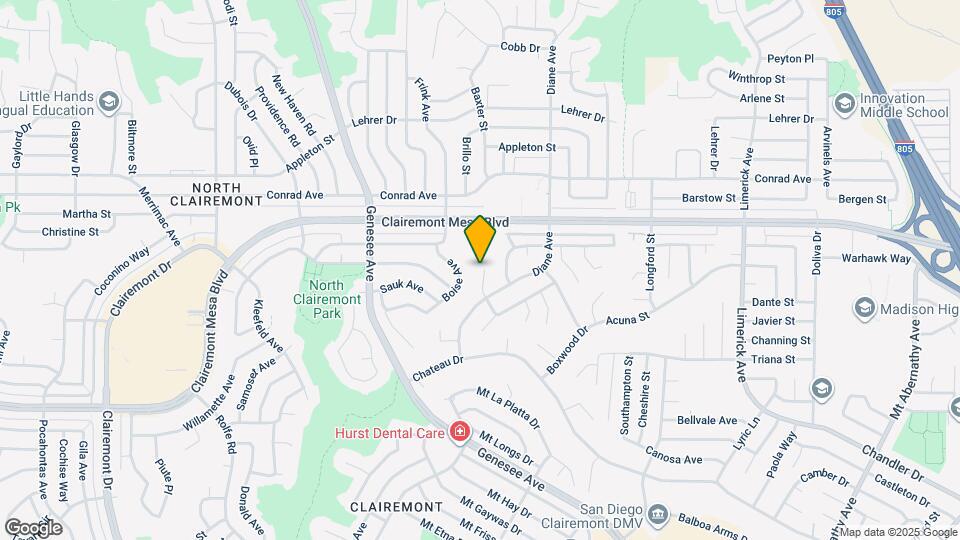 4774 Mt Cresti Dr Map and Location Details