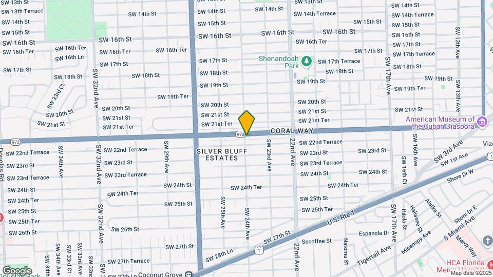2398 SW Coral Way Map and Location Details