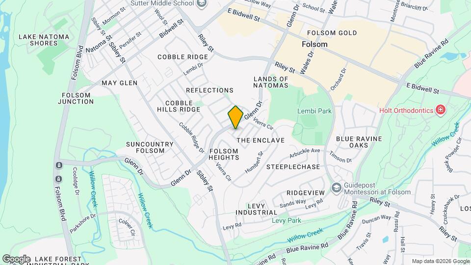 704 Moore Way Map and Location Details