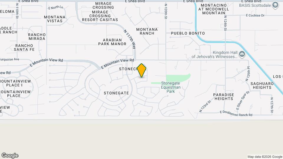 11838 E Carol Ave Map and Location Details