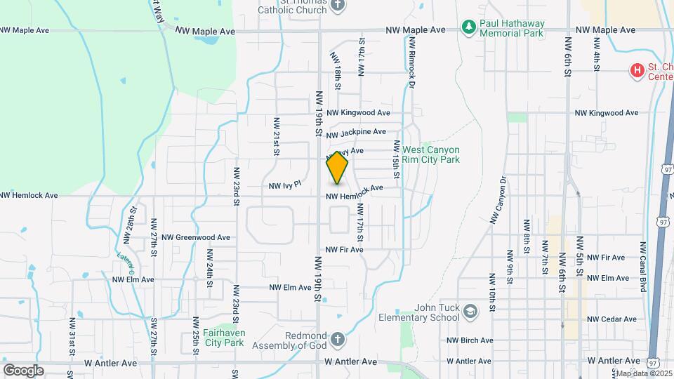 805 NW 18th Ct Map and Location Details