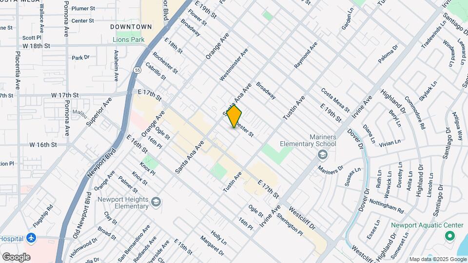 336 Cabrillo St Map and Location Details