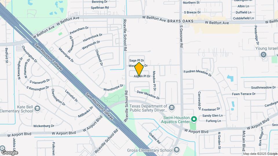 8907 Aspen Pl Dr Map and Location Details