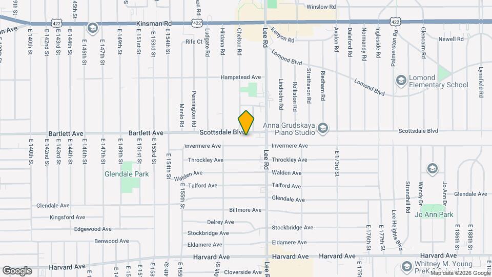 16314 Scottsdale Blvd Map and Location Details
