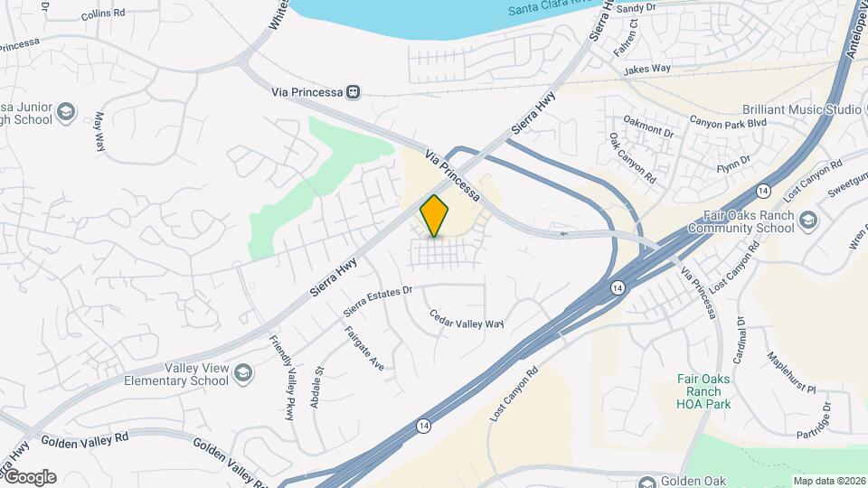 18812 Vista Del Canon Map and Location Details