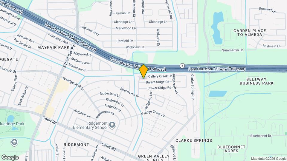 4930 Bryant Ridge Rd Map and Location Details