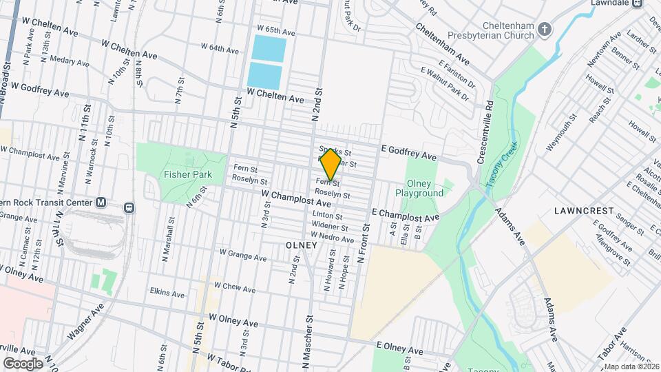 152 Fern St Map and Location Details