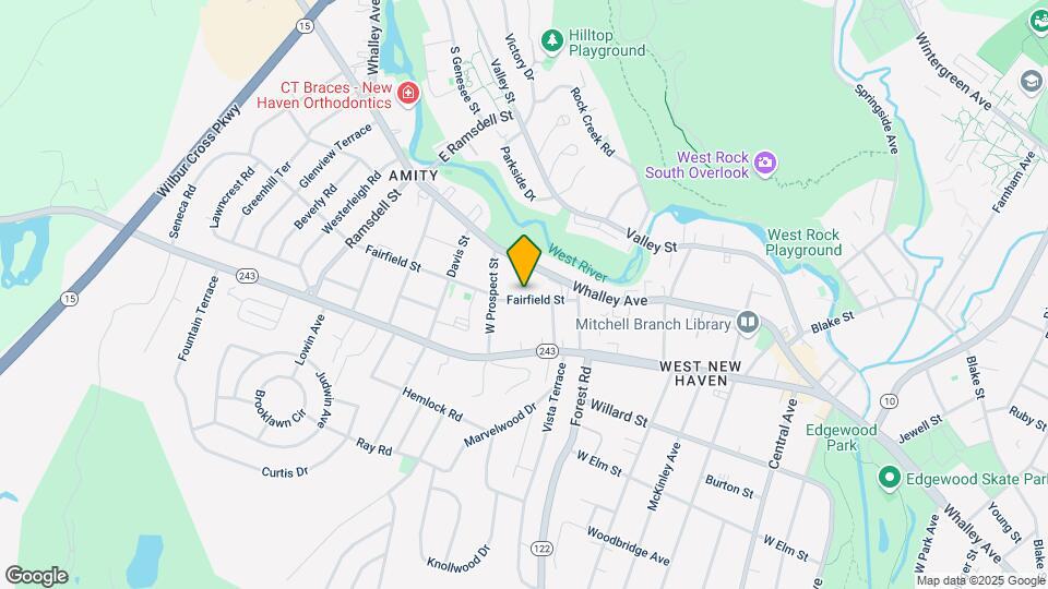 55 Fairfield St, Unit Charming 2-Bedroom Apar Map and Location Details