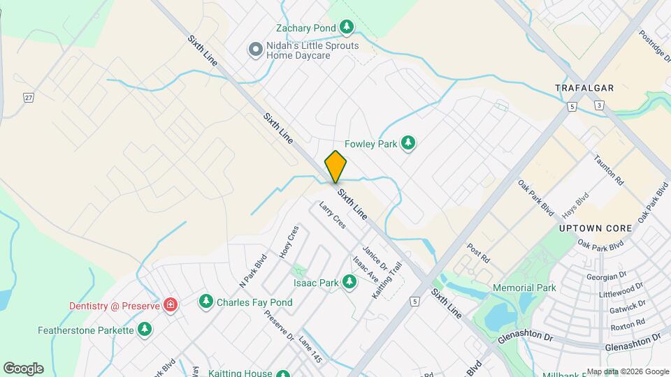 3172 Sixth Line Map and Location Details