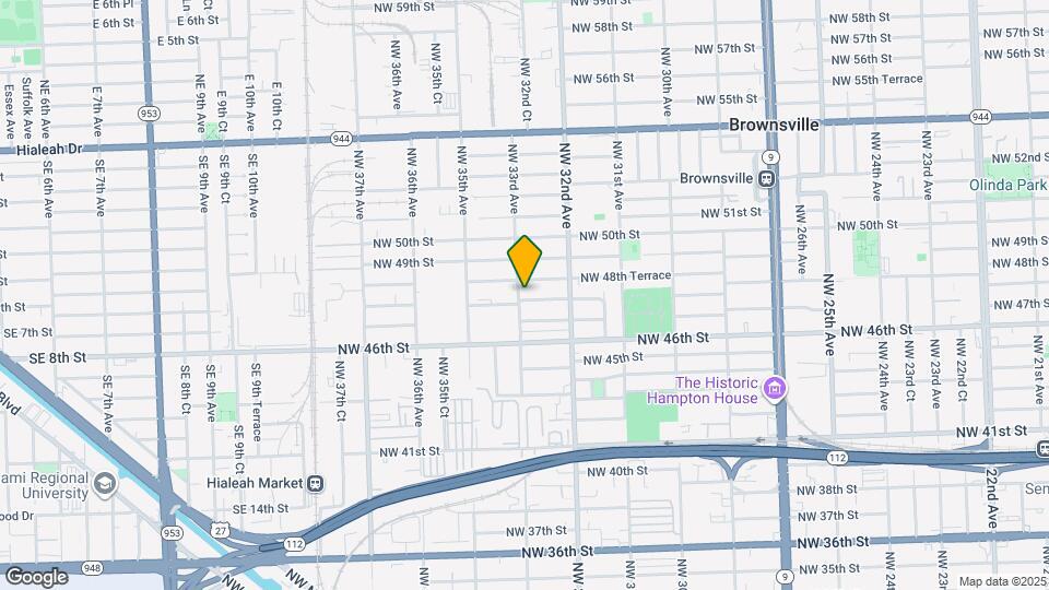 4801 NW 33rd Ave Map and Location Details