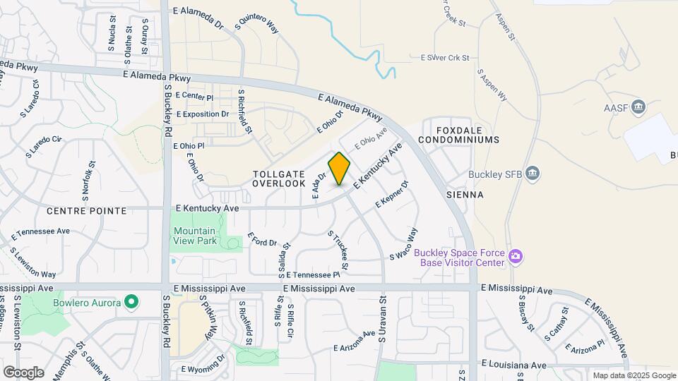 871 S Uravan Ct Map and Location Details