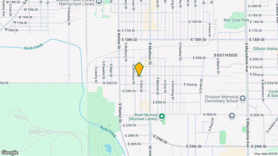 2903 S Elm St Map and Location Details