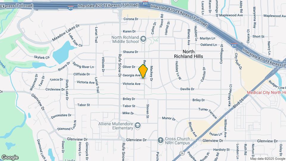 4605 Redondo St Map and Location Details