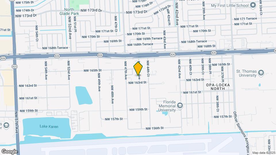 16330 NW 45th Ave Map and Location Details